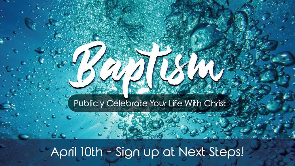 Baptism on Easter