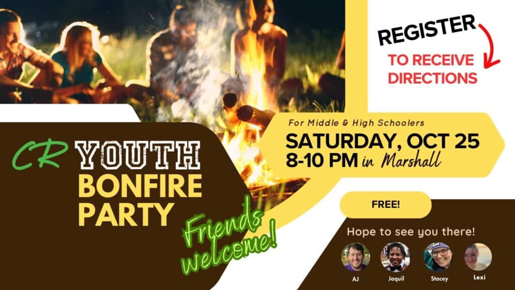 CR YOUTH Bonfire Party
