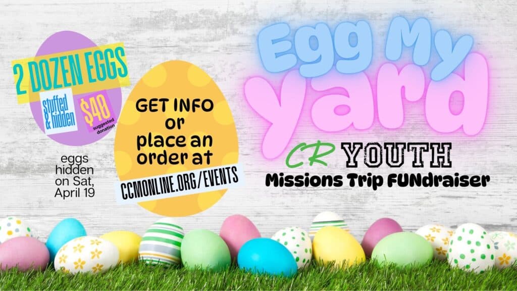 Egg My Yard Fundraiser Event